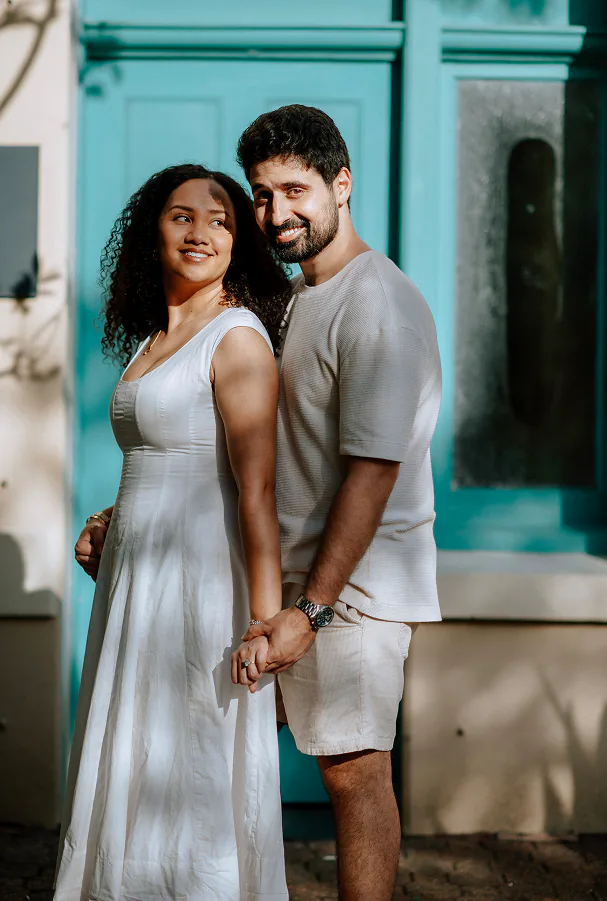 Indian wedding portrait